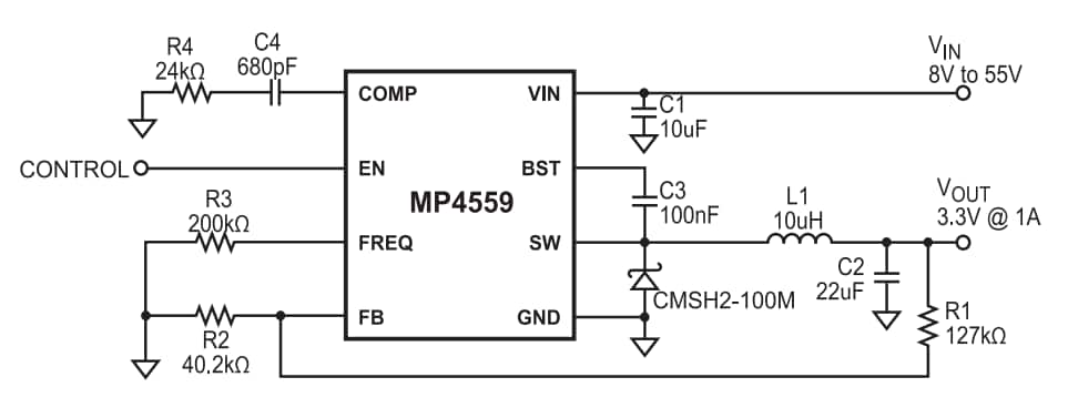 Monolithic Power Systems (MPS) MP4559 Step-Down Converters