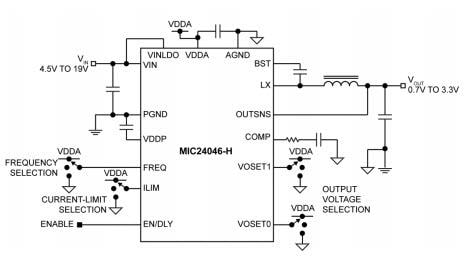 Microchip Technology MIC24046 Step-Down Converters