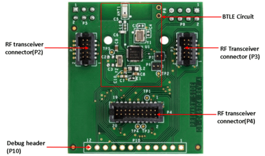 Analog Devices Inc. EV-COG-BLEINTP1Z RF Interposer Board