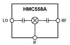Analog Devices Inc. HMC558A GaAs MMIC Fundamental Mixers