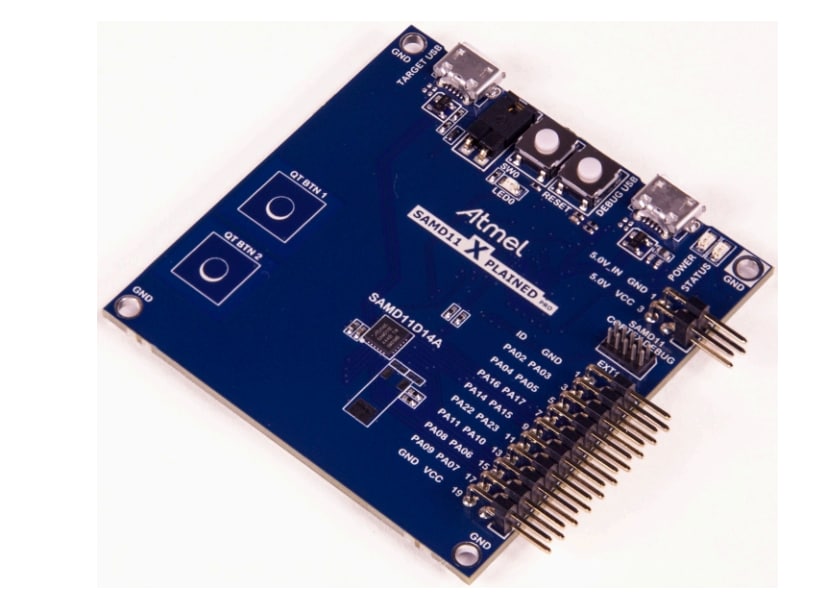 Location Circuit - Atmel / Microchip SAM D11 Xplained Pro Evaluation Kit