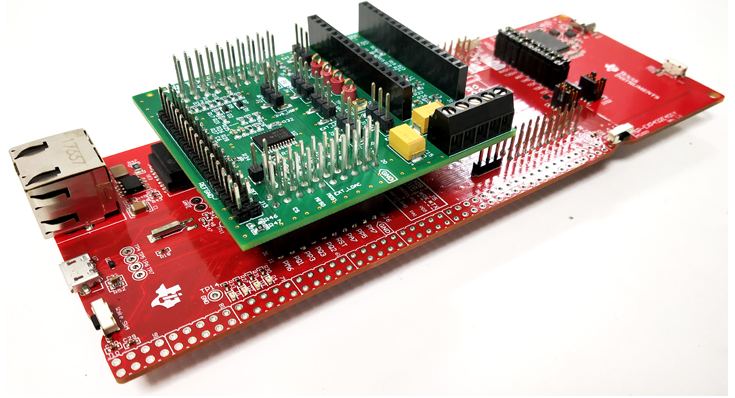Chart - Texas Instruments BOOSTXL-DAC-PORT BoosterPack™ Plug-in Module