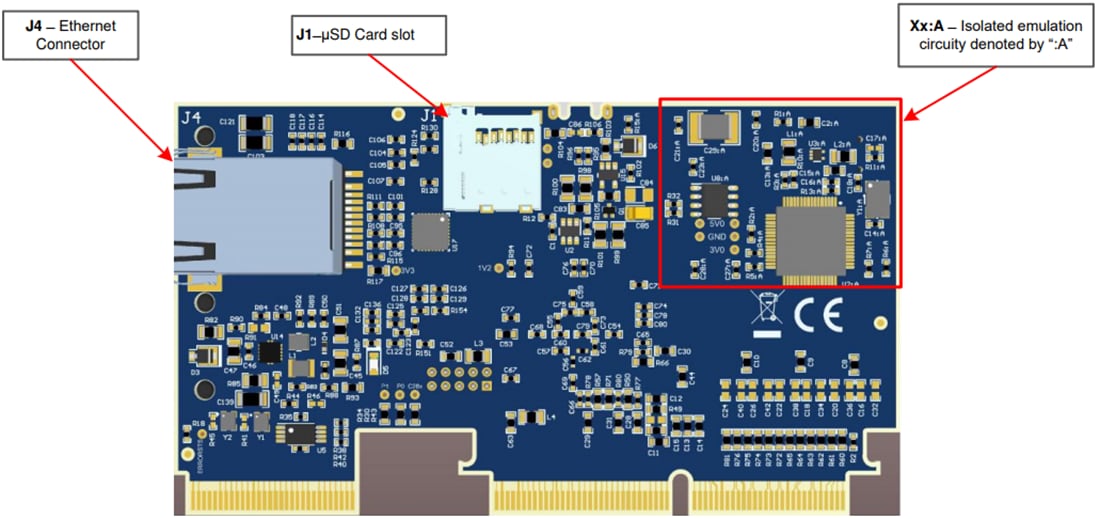 Mechanical Drawing - Texas Instruments TMDSCNCD28388D controlCARD Evaluation Module