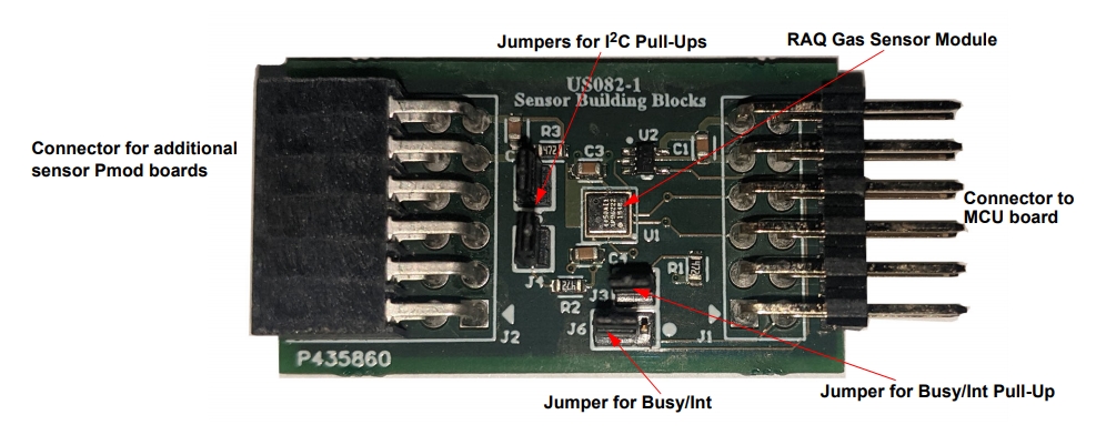 Renesas Electronics US082-ZMOD4450EVZ Pmod™ Board