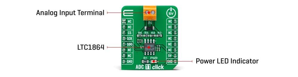 Mikroe ADC 11 Click