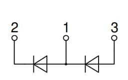 Block Diagram - IXYS MDMA65P1600TG Standard Rectifier Modules