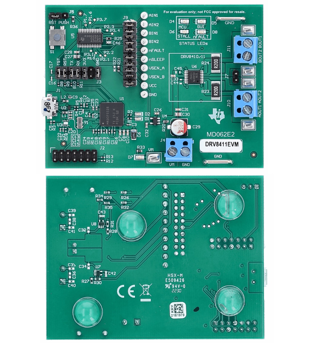 Texas Instruments DRV8411EVM Evaluation Module