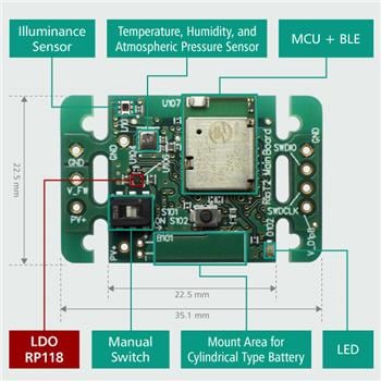 Nisshinbo RIOT-002 Environment Sensing Board