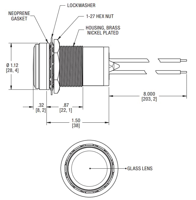 Dialight 556 Series UV Certified Indicators