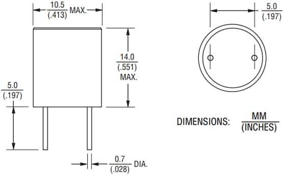 Bourns RL181S Radial Lead RF Chokes