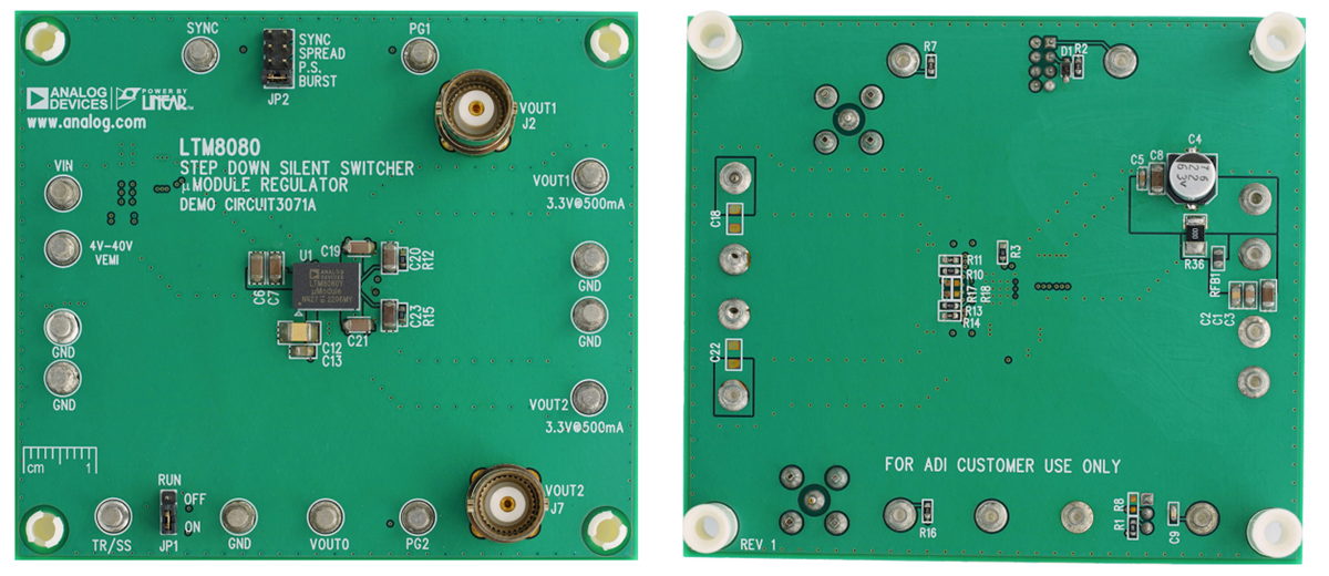 Analog Devices Inc. DC3071A Evaluation Board