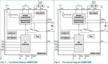 Block Diagram - Nexperia NBM5100A/B & NBM7100A/B Battery Boosters