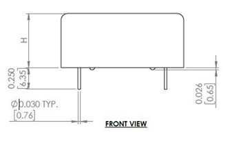 Chart - Abracon NEL OCXO O-CE70S Oscillators