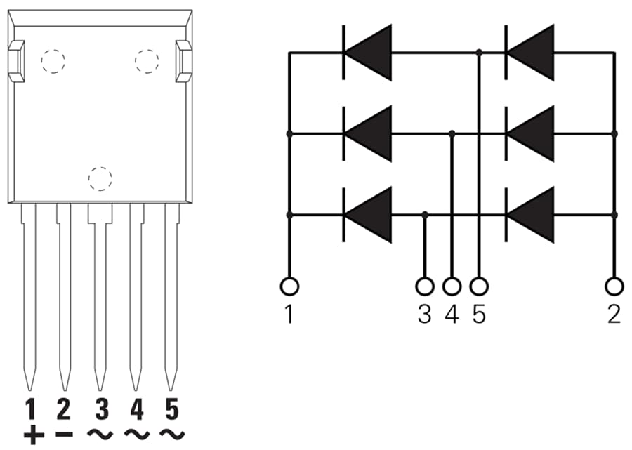 Chart - IXYS DPF30U200FC 200V 30A 3-Phase Bridge Rectifier