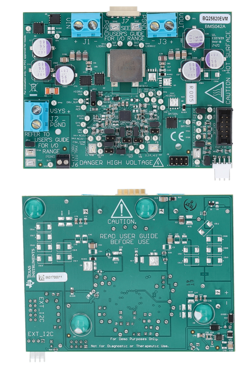Texas Instruments BQ25820EVM Evaluation Module
