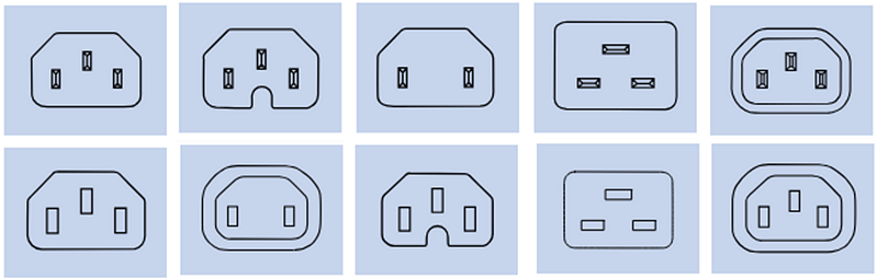Infographic - Bulgin IEC Connectors