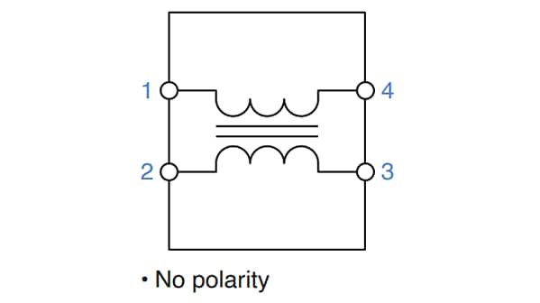 Application Circuit Diagram - TDK TCM-U Thin Film Common Mode Filters