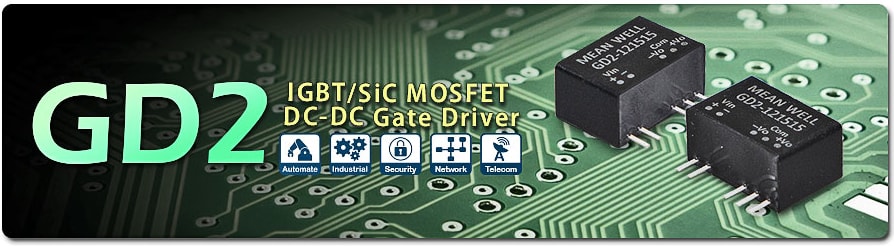 Infographic - MEAN WELL GD2 IGBT DC-DC Converters