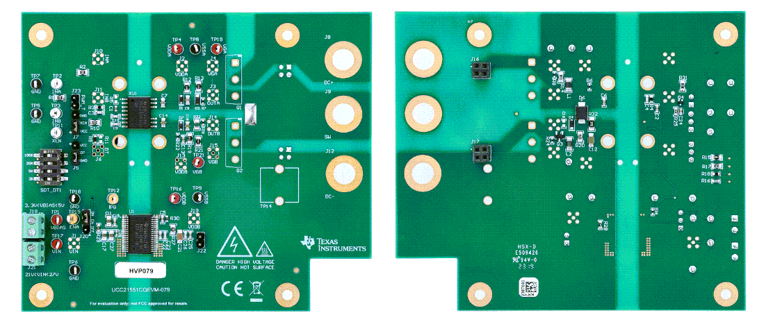 Texas Instruments UCC21551CQEVM-079 Evaluation Module