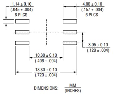 Mechanical Drawing - Bourns SM91872AL BMS Transformer