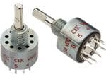 C&K Switches M Series Half-Inch Rotary Switches