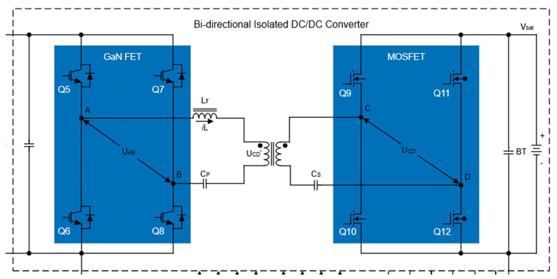 Application Circuit Diagram - Renesas Electronics TP65H030G4Px 650V 30mΩ GaN FETs