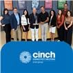 Representatives from Cinch present Mouser President Jeff Newell and the Mouser team with the 2024 Ci
